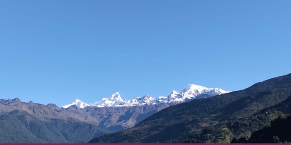 मौसम खुलेसँगै गोरखाबाट देखिएको हिमाली सौन्दर्य (तस्बिरहरू)
