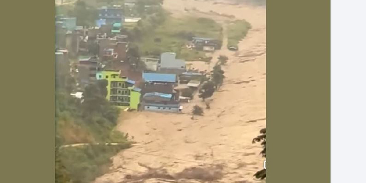 पर्वतमा गाउँतिर सोझियो कालीगण्डकी, बगे २० घर