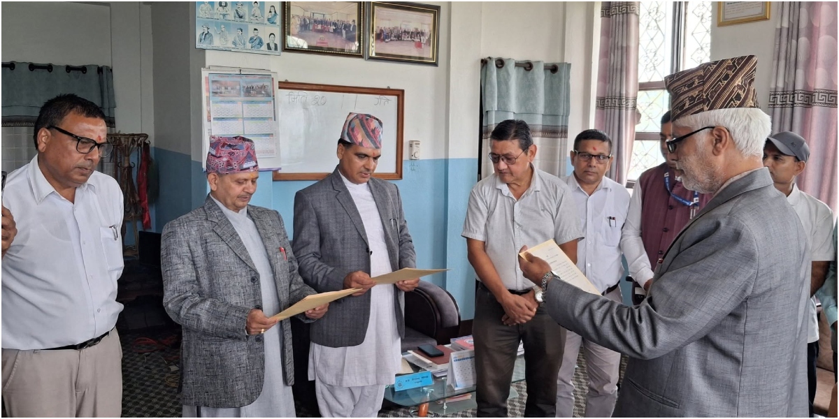 संस्कृत विश्वविद्यालयका रजिस्ट्रार प्रा.डा. कट्टेल र रेक्टर प्रा.डा. रेग्मीले सम्हाले कार्यभार