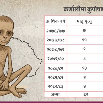 कर्णालीमा यसरी हुँदै छ कुपोषणको पुस्तान्तरण