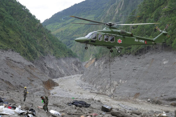 सेनाद्वारा हालसम्म ३,९६७ जनाको हवाई उद्धार