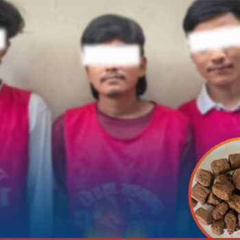 ३८ ग्राम ब्राउन सुगरसहित तीन जना पक्राउ