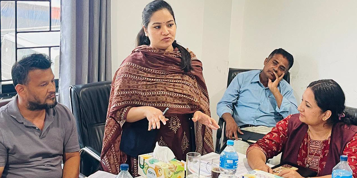 भोटेकोशी बाढी प्रभावित क्षेत्रको पुनरुत्थानमा जुट्न मन्त्री रावलको निर्देशन