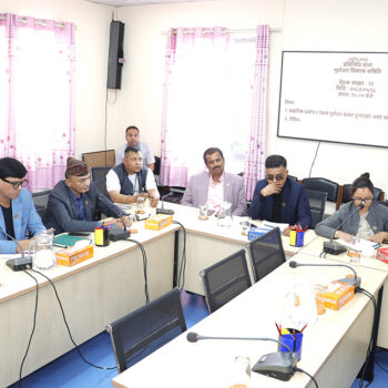 सुरुङमा फसेकाको उद्धारमा प्राथमिकता दिन पूर्वाधार विकास समितिको निर्देशन
