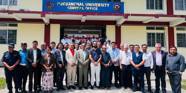 पूर्वाञ्चल विश्वविद्यालयको अवलोकनपछि शिक्षामन्त्री पोखरेलले भने- नतिजा छिटो ल्याउने वातावरण बनाऔँ