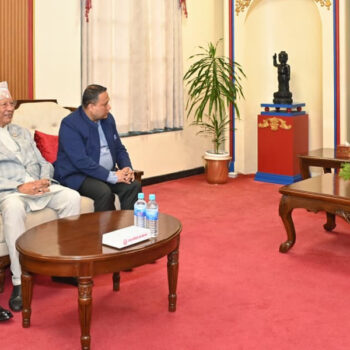 बाढी प्रभावितहरूको पुन:स्थापनालाई तीव्रता दिन राष्ट्रपतिले गराए सरकारको ध्यानाकर्षण