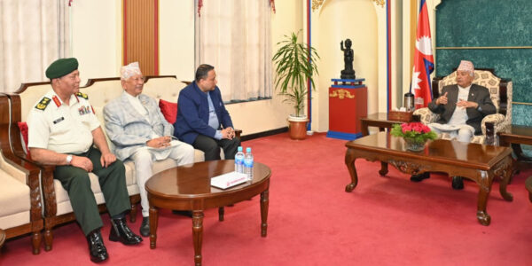 बाढी प्रभावितहरूको पुन:स्थापनालाई तीव्रता दिन राष्ट्रपतिले गराए सरकारको ध्यानाकर्षण