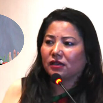 ओलीको पक्षमा उभिइन् रामकुमारी झाँक्री, भनिन् : बाढीमा हुत्याएर किनारमा पछारिएपछि अहंकार राख्नुहुन्न