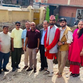 रानीदेवी माध्यमिक विद्यालयमा नयाँ भवनको शिलान्यास