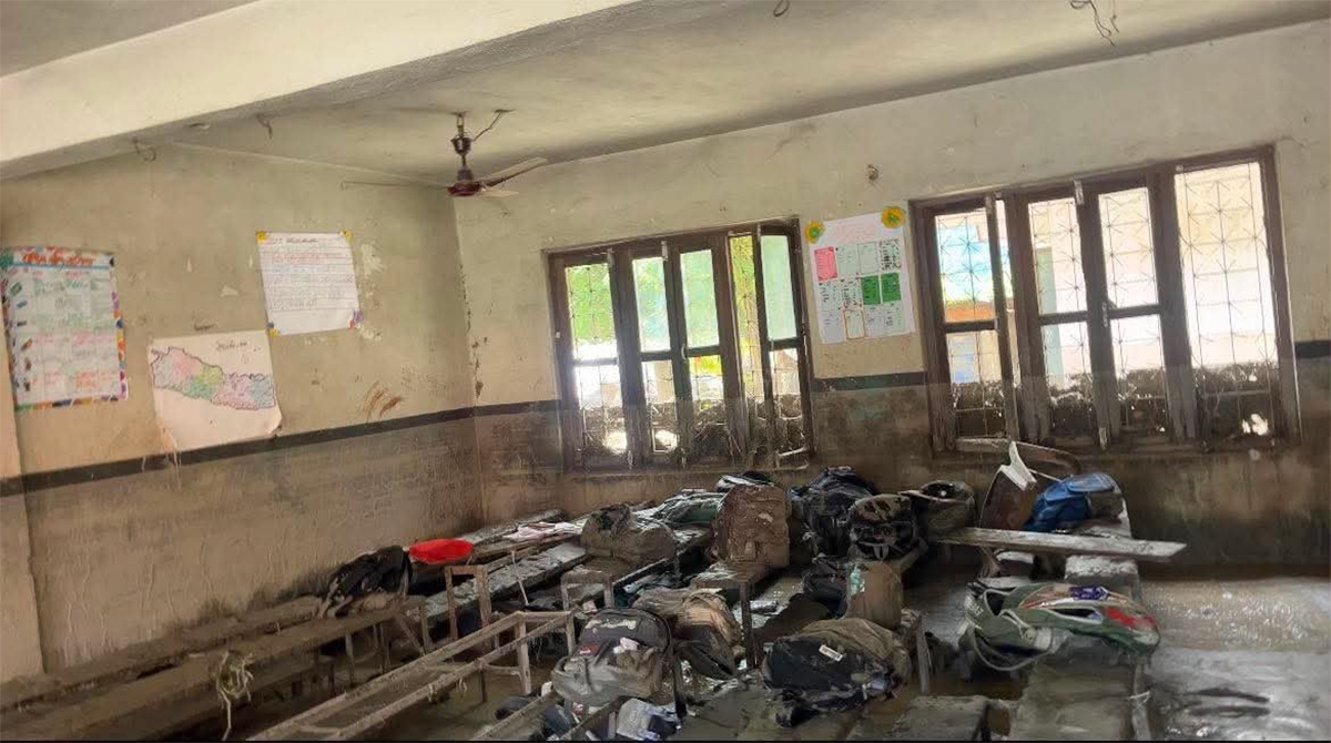 बाढीको असर : नुवाकोटका प्रभावित क्षेत्रका विद्यालय अनिश्चितकालीन बन्द