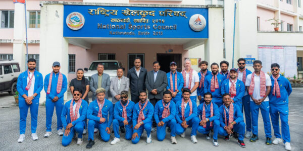 क्रिकेट टोलीको बिदाइ