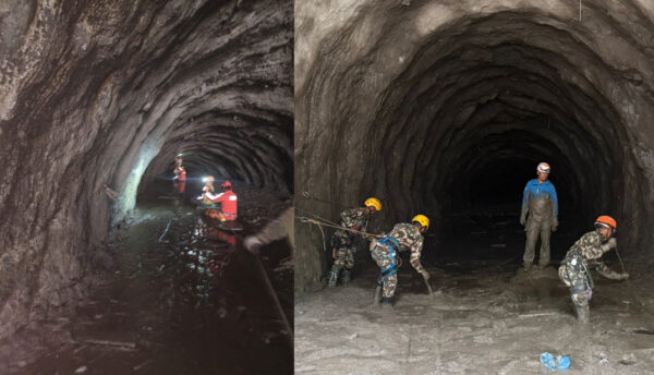 सुरुङभित्र फसेकाको खोजी अझै जारी, उद्धारमा अनेक चुनौती