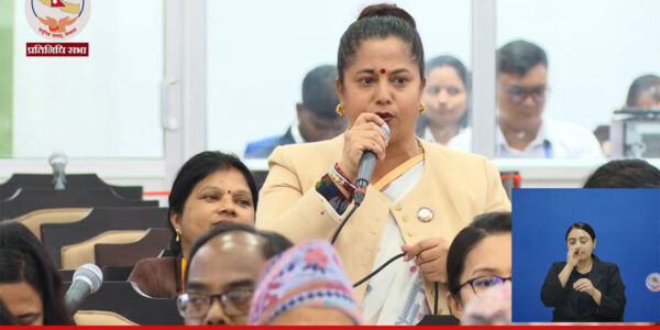 धादिङको फुर्केखोलामा तत्काल पुल बनाउन सांसद थपलियाको माग