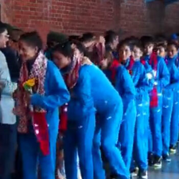 महिला कबड्डी टोली स्वदेश फिर्ता