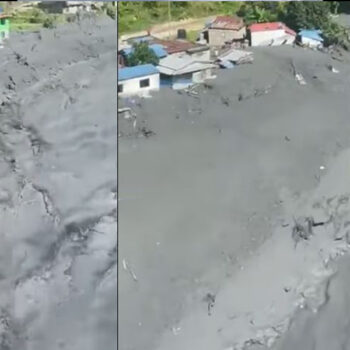 बूढीगण्डकी बाढी : हेलिकप्टरमार्फत प्रभावित क्षेत्रमा सेना