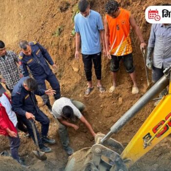 माटोको ढिस्को खस्दा दुई मजदुरको मृत्यु