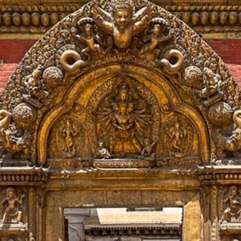 भक्तपुरमा सकियो तलेजुको बाहन सेतो घोडाको जात्रा