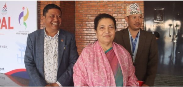 विद्या भण्डारी चीन लागिन्