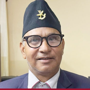 मन्त्रीकाे पुतला जलाएकाे अभियाेगमा लुम्बिनी बचाउ महाअभियानका संयाेजक खान पक्राउ