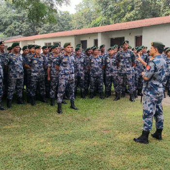 सीमा अपराध नियन्त्रणमा निर्मम ढंगले लाग्न सशस्त्र प्रहरी महानिरीक्षक पौडेलको निर्देशन