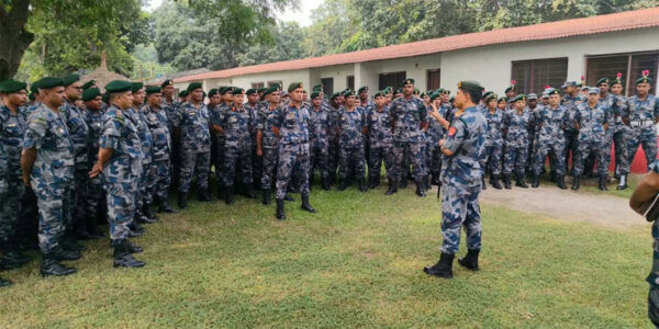 सीमा अपराध नियन्त्रणमा निर्मम ढंगले लाग्न सशस्त्र प्रहरी महानिरीक्षक पौडेलको निर्देशन