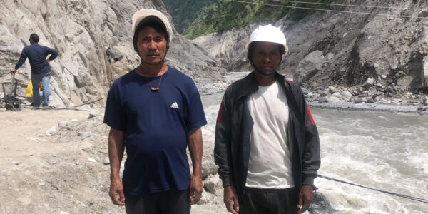 भोटेकोशी विपत्तिको ४५ दिन : बस्ती बगर बन्यो, मनमा त्रास उस्तै