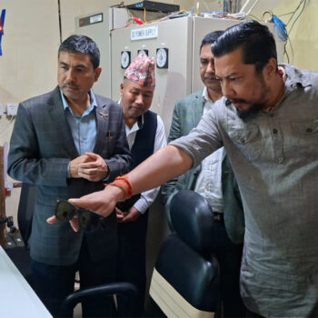 विद्युत सेवा प्रवाहलाई चुस्त बनाउन मन्त्री श्रेष्ठको निर्देशन