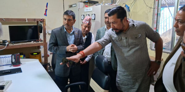 विद्युत सेवा प्रवाहलाई चुस्त बनाउन मन्त्री श्रेष्ठको निर्देशन