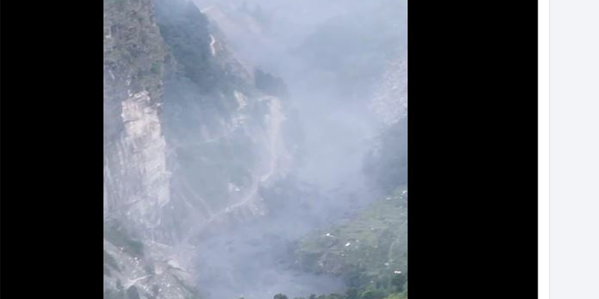 बूढीगण्डकी नदीमा भीषण बाढी : गोरखाको सल्लेरी बजार बगायो