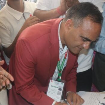 महरले महामन्त्रीमा उम्मेदवारी दर्ता गर्दै भने : महामन्त्री बन्ने ३ वर्षअघिदेखिको तयारी हो