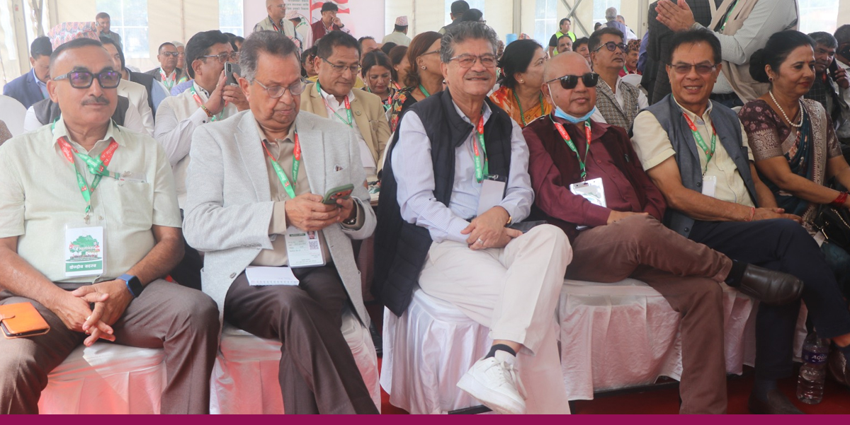 कांग्रेस महाधिवेशनको बन्दसत्र बुधबार पनि, सभापति थापाले सम्बोधन गर्ने