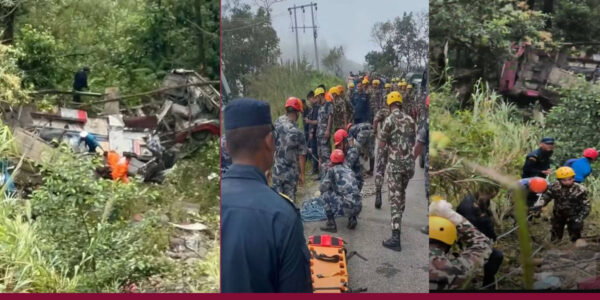 पोखरामा स्कुल बस दुर्घटना, १९ जनाको उद्धार
