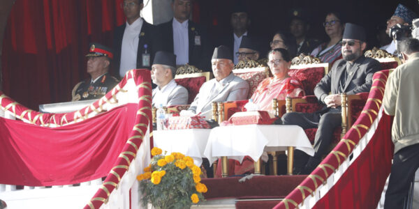 टुँडिखेलमा सेनाको फूलपाती बढाइँ (तस्बिरहरू)
