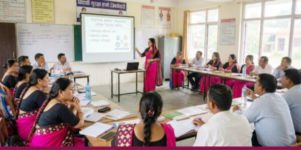 विद्यालयमै दुर्व्यसनको जोखिम पहिचान गर्न शिक्षकलाई तालिम