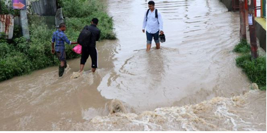 बाढी अपडेट : ५ सय घर डुबानमा, २ हजार प्रभावित