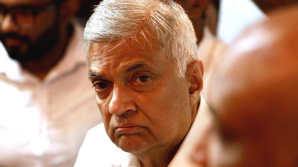 श्रीलंकाका पूर्वराष्ट्रपति विक्रमसिंघे पक्राउ