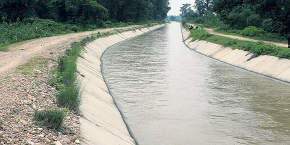 सिक्टा सिँचाइ आयोजनाद्वारा २४ हजार हेक्टर जमिनमा सिँचाइ सुविधा
